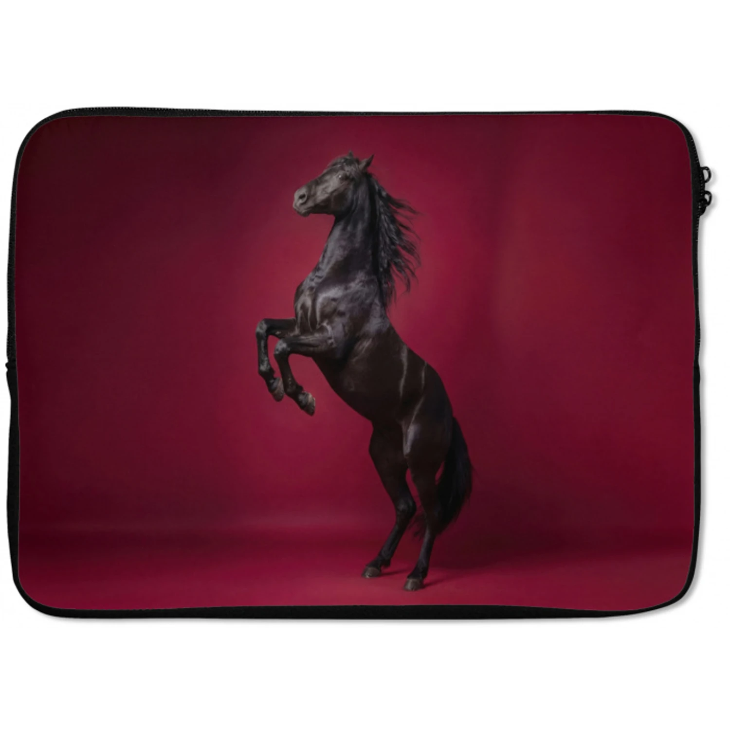 Hengst - Steigert - Rood laptophoes neopreen klein -zkaufland3dotto