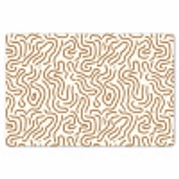 Minimalistisch - Patroon - Terracotta Placemat vinyl groot 368 -zzsfeer1_Kitchenyeah-website