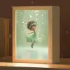 Fee - Groen - Sprookje - Sterren Light Box met kabel klein -zzz_3d_website