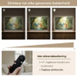 Olifant - Tijger - Bos - Jungle Light Box met batterij (Wandlamp kind) middel -USP_dimbaarNL