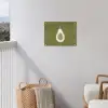 Avocado - Minimalistisch - Illustratie - Groen tuinposter los doek klein -sfeer8