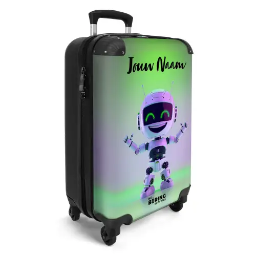 Neon Nicky NBS - Handbagage koffer - Kinderen Unisex middel -productfoto_3d