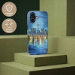 Skyline Toronto - Water - Stadslichten - Toren Toughcase MagSafe Apple iPhone 17 klein -USP_PrintM_DE