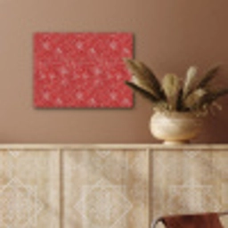Bloemen - Patroon - Rood PET vilt klein 837 -sfeer4