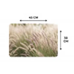 Gras - Close up - Groen Placemat vinyl groot -specs