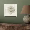 Schelp - Quote - Groen plexiglas 5mm klein -sfeer3