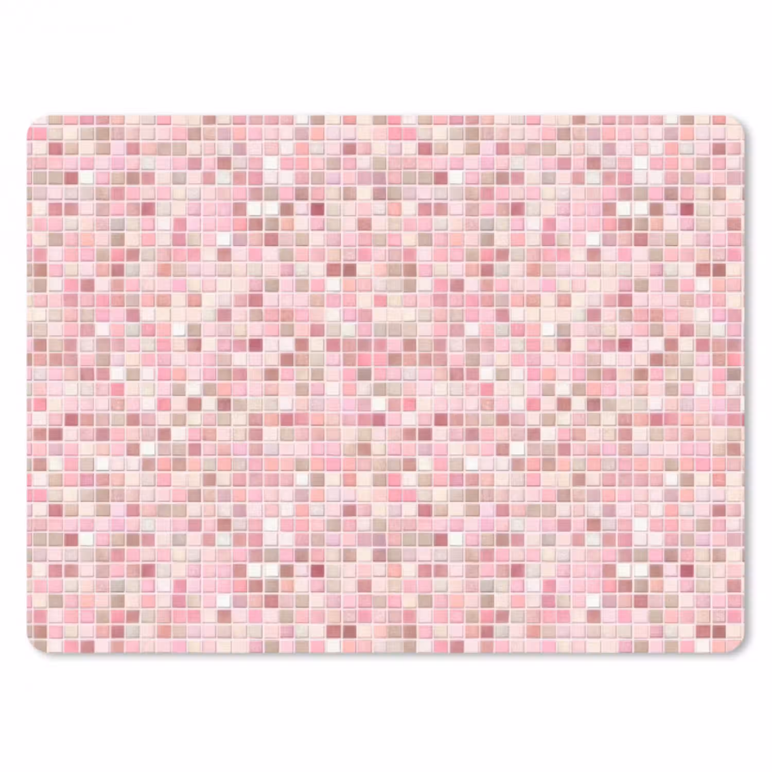 Mozaïek - Patroon - Roze muismat rubber klein 262 -3d