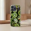 Kiwi - Fruit - Groen Telefoonhoesje iPhone 17 Pro klein -sfeer2