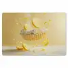 Citroen - Taart - Eten - Geel Placemat vinyl groot -zzsfeer1_Kitchenyeah-website