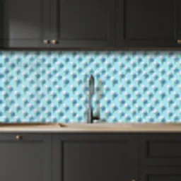 Golf - Ballen - Blauw keuken achterwand 2 middel 871 -sfeer1