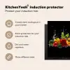 Paprika - Water - Groente - Zwart Inductie beschermer vinyl 3mm middel -vsfeer2_ENG