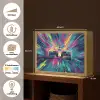 Raceauto - Abstract - Strepen - Blauw Light Box met batterij (Wandlamp kind) middel -USP_websiteoverzichtNL