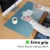 Paardenbloempluisje - Blauw - Lucht Muismat XXL klein -sfeer3