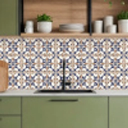 Klassiek - Patroon - Kleurrijk keuken achterwand 2 middel 871 -sfeer3