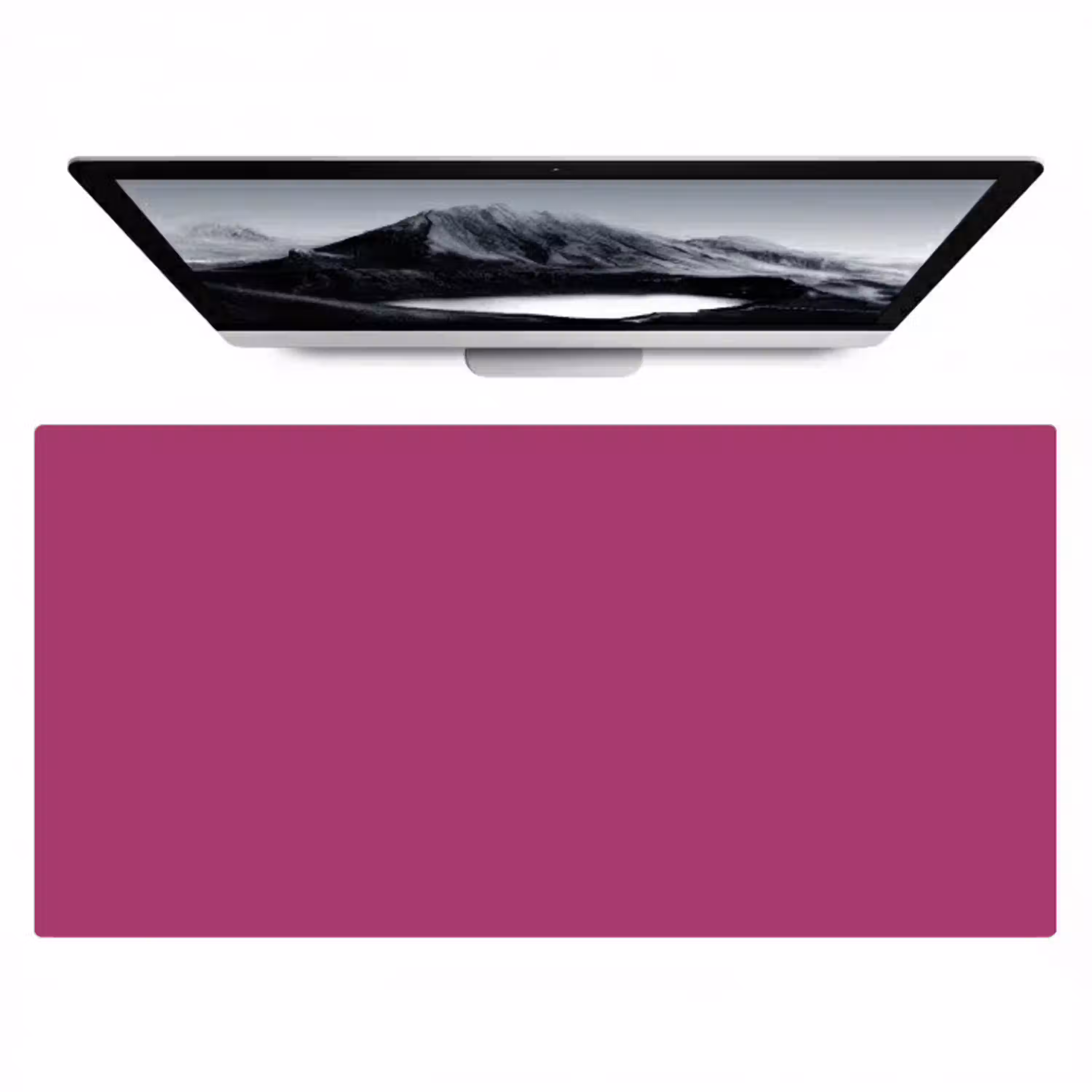 Deep - Magenta - Paars Muismat XXL klein 681 -zzz3d