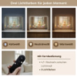 Kuiken - Raam - Paaseieren Light Box met batterij (Wandlamp) middel -USP_lichtkleurDE