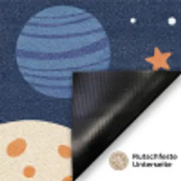 Ruimte - Planeten - Kleurrijk Deurmat klein -antislip_DE