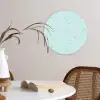 Meeuwen - Mint - Patroon Wandcirkel plexiglas klein 852 -sfeer4