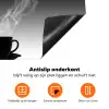 Harmonie in Zwart en Wit Inductie beschermer vinyl 3mm klein -zzzzzzz-td-onderkant