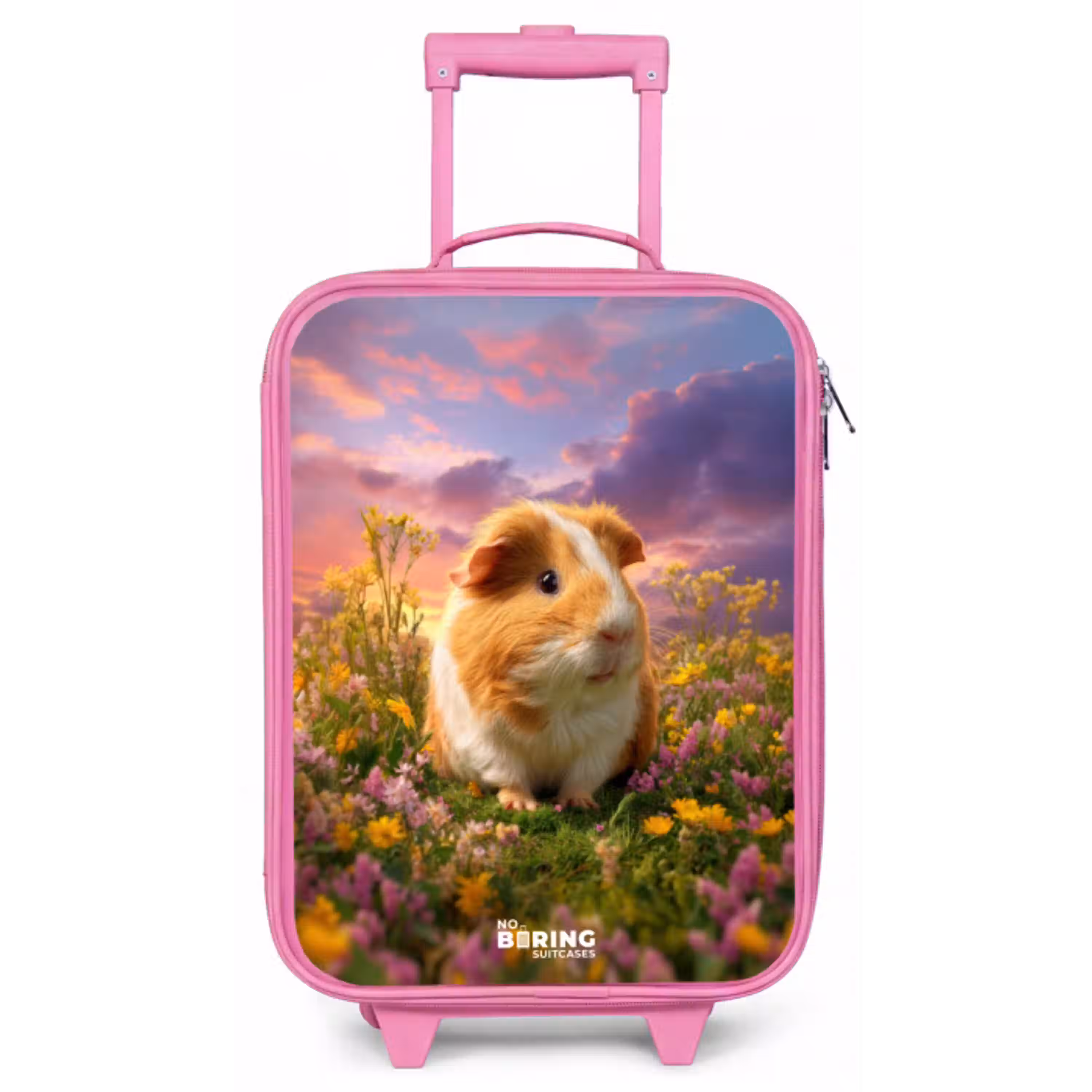 Cavia - Natuur - Dier Kinderkoffer - Roze klein -zz3dotto