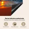 Schittering op de Golven bij Zonsondergang Inductie beschermer vinyl 3mm middel -zzzsfeer4_ITA