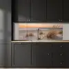 Pier - Zonsondergang - Strand keuken achterwand 2 middel -sfeer1