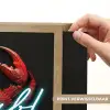 Krab - Rood - Neon - Quote Light Box met batterij (Wandlamp) middel -USP_websiteprintNL