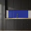 Blauw - Effen kleur - Donkerblauw keuken achterwand 2 middel 871 -sfeer1