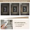 Vis - Koi - Zwart - Water Light Box met kabel (Tafellamp) klein -USP_dimbaarNL