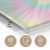 Pasteltinten - Tie dye - Roze plexiglas 5mm klein -sfeer2
