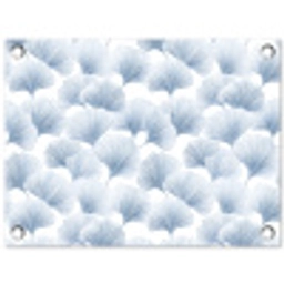 Waaier - Modern - Blauw tuinposter los doek klein 239 -3d