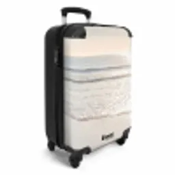 Zee - Zon - Zand NBS - Handbagage koffer - Volwassenen Unisex middel -productfoto_3d