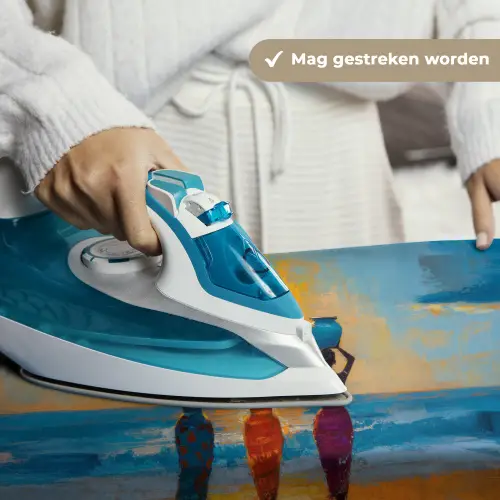 Vrouwen - Strand - Zondsondergang Wandkleed katoen klein -sfeer9