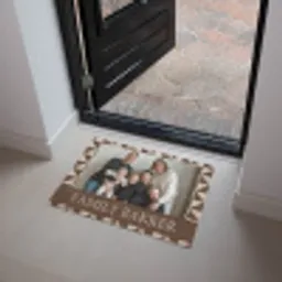 Familie - In - Patroon - Driehoek - Foto Deurmat klein -sfeer5