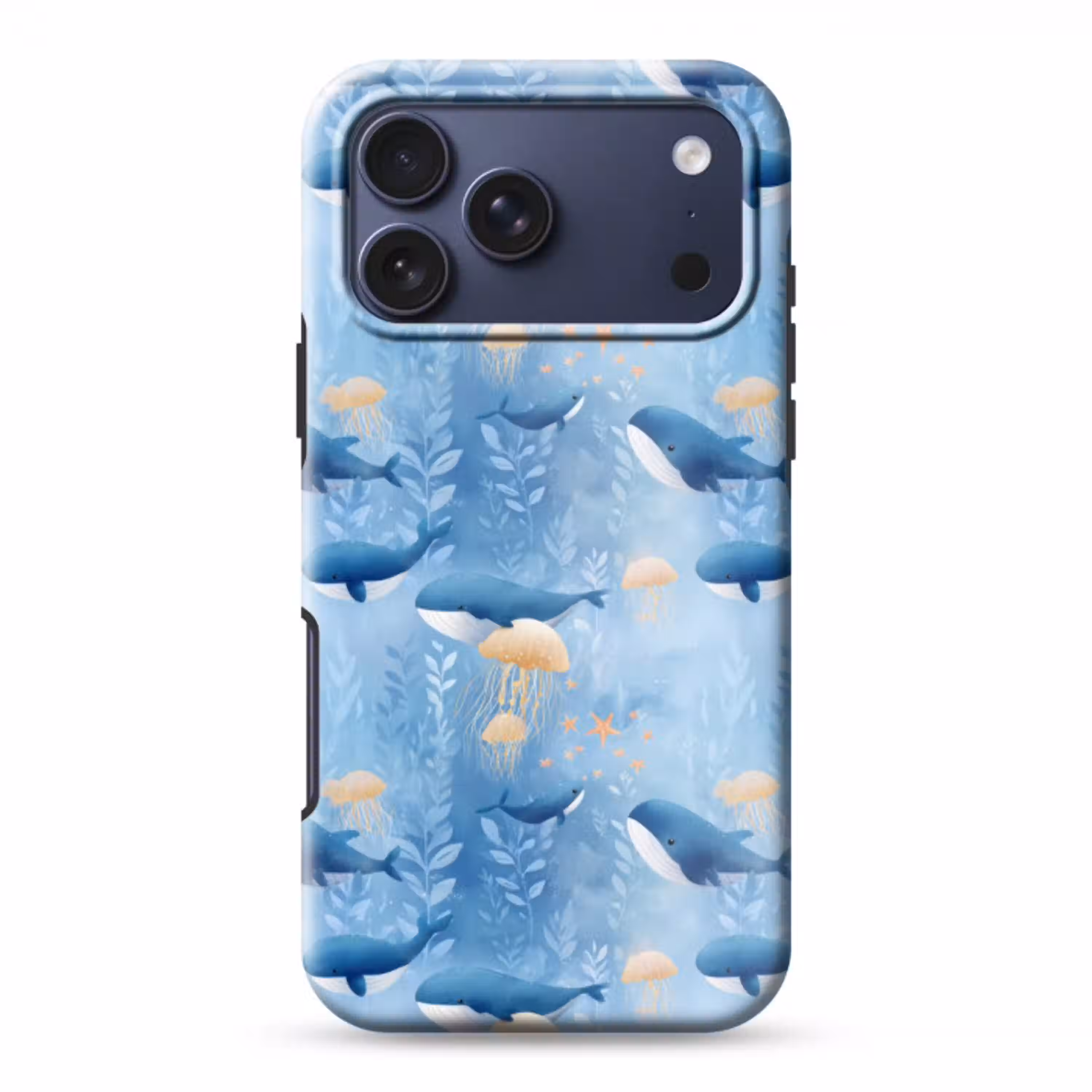 Walvissen - Oceaan - Blauw Toughcase MagSafe Apple iPhone 17 Pro Max klein 1019 -3d