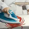 Krab - Felrood - Poten Wandkleed katoen klein -sfeer9