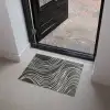 Lijnen - Patroon - Abstract - Wit Deurmat klein -sfeer5