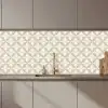 Patroon - Klassiek - Beige keuken achterwand 2 middel 871 zz_3dshopping