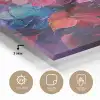 Bloemen - Roze - Watercolor - Kunst plexiglas 5mm klein -sfeer2