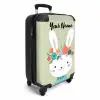 Hippie haas NBS - Handbagage koffer - Kinderen Unisex middel -productfoto_3d