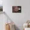 Winter - Houtlook - Stilleven tuinposter los doek klein -sfeer8