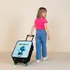 Blije Bronto Kinderkoffer - Zwart klein -sfeer1