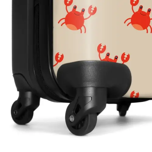Krabbenkwestie Koffer - NBS - Handbagage middel -wiel