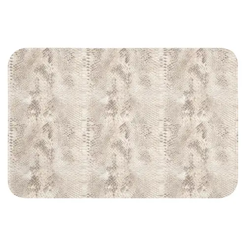 Slang - Patroon - Beige Badmat klein 997 -3d