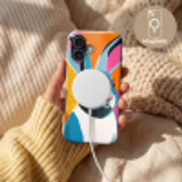 Haas - Kleurvakken - Oren - Roze Toughcase MagSafe Apple iPhone 17 klein -USP_MagsafeV