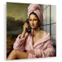 Mona - Klassiek - Roze plexiglas 5mm klein -zzzproduct_nieuw