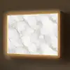 Wit - Marmer - Bruin Light Box met batterij (Wandlamp) middel 907 -z3d_website