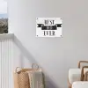Papa - Quote - Beste papa tuinposter los doek klein -sfeer8
