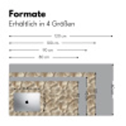 Waaierstructuren - Beige - Vezeltextuur Muismat XXL klein 681 -ysfeer5_duits