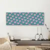 Hartjes - Raster - Patroon - Blauw canvas 2cm klein 828 -sfeer6